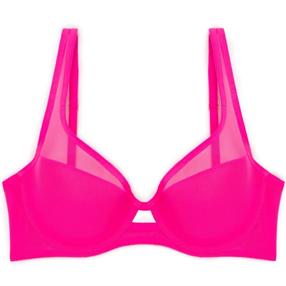 Smart & Sexy Womens Mesh Plunge Bra